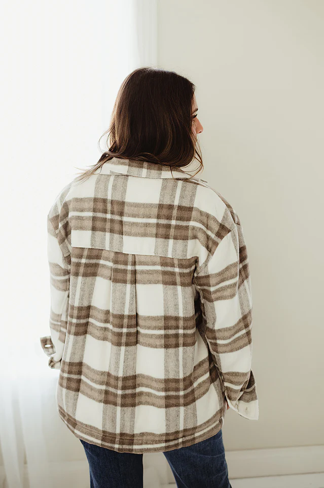 Winter Plaid Jacket - Image 4
