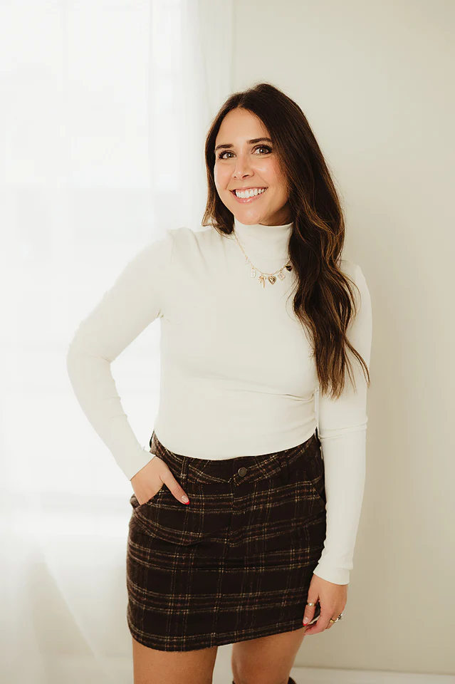 Micro Ribbed Turtleneck - Image 2