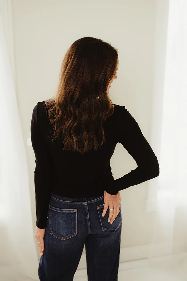 Micro Ribbed Turtleneck - Image 4