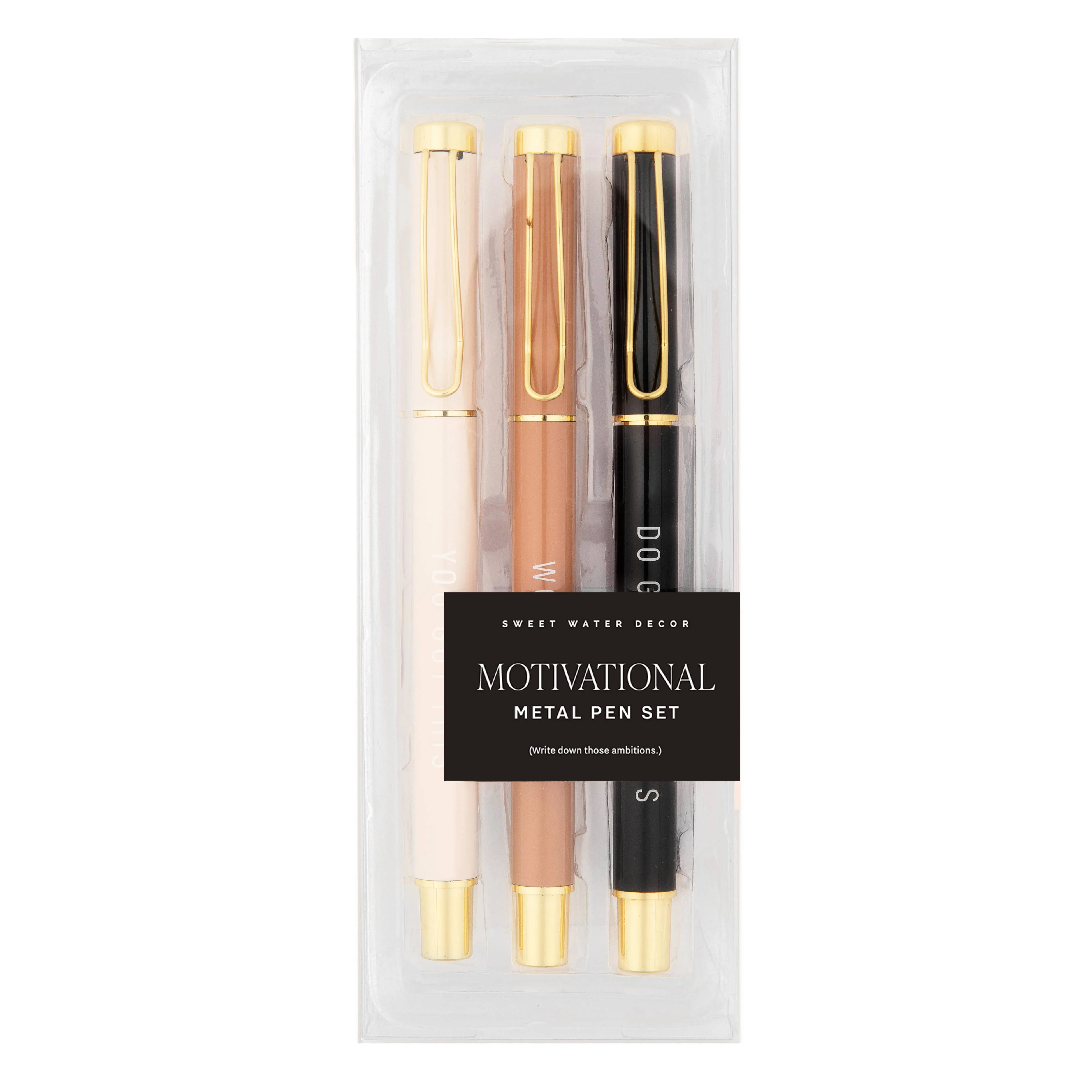 Motivational Metal Pen Set - Image 3