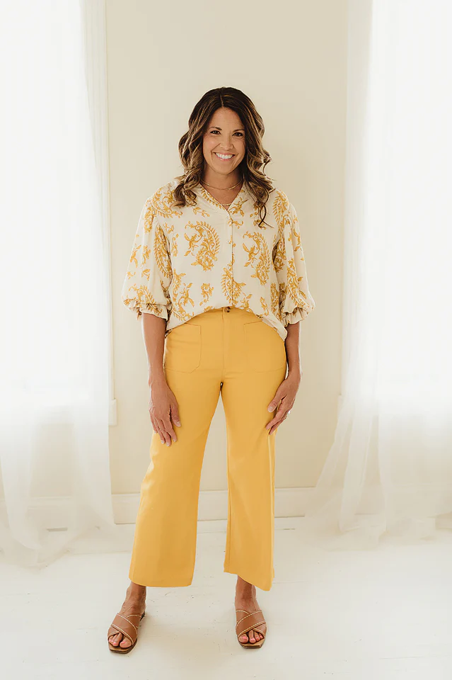 Mustard Willow Grace Blouse - Image 5