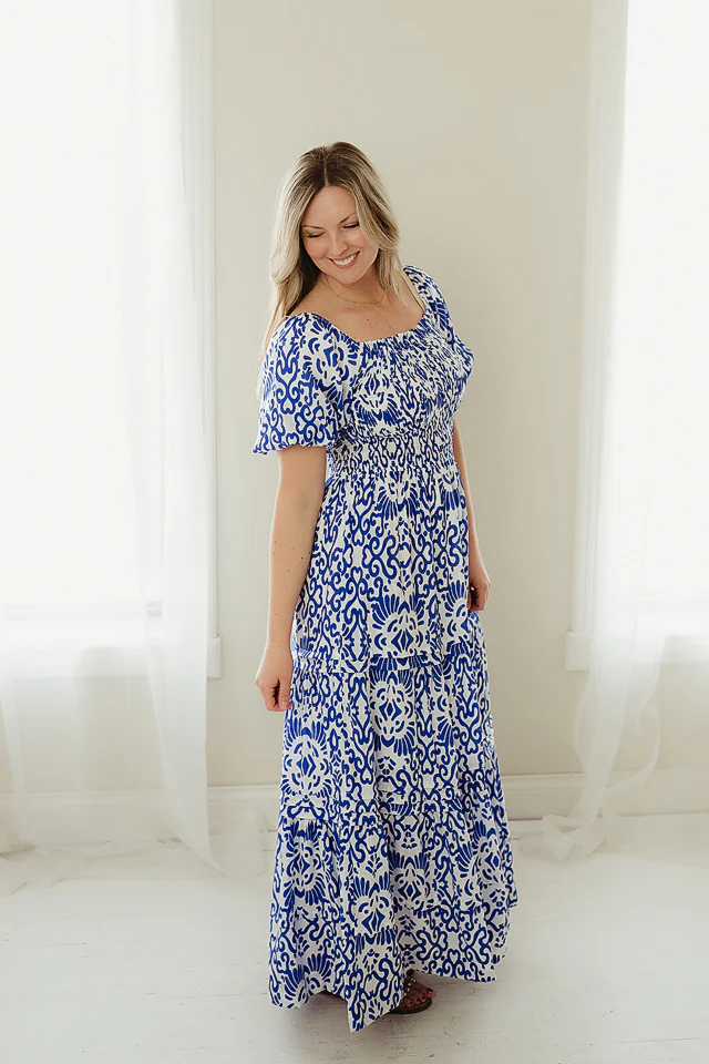 Royal Breeze Maxi Dress - Image 2