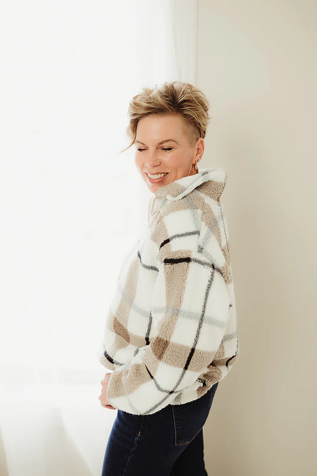 Nordic Plaid Sherpa - Image 2