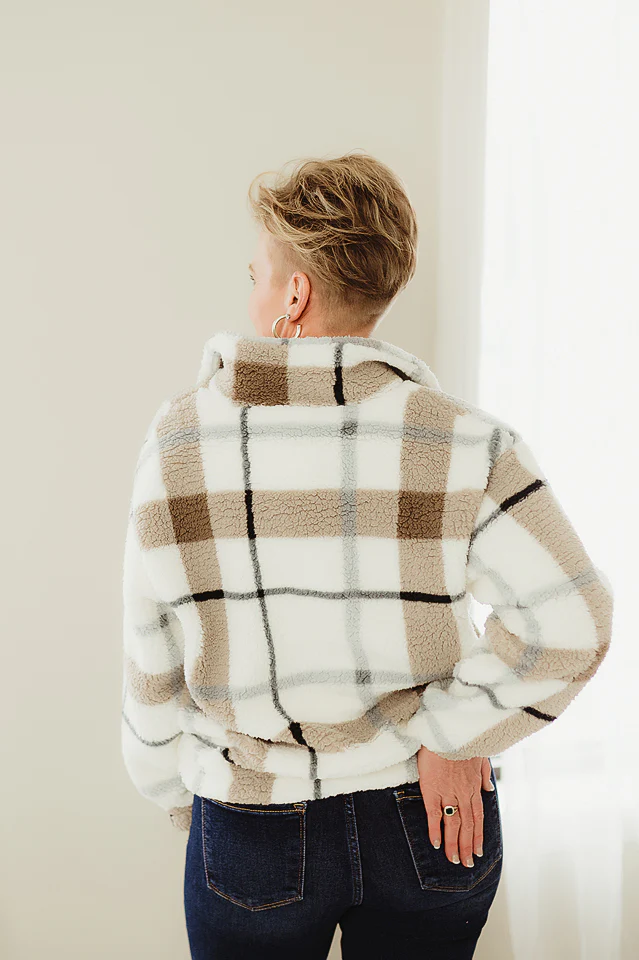 Nordic Plaid Sherpa - Image 3