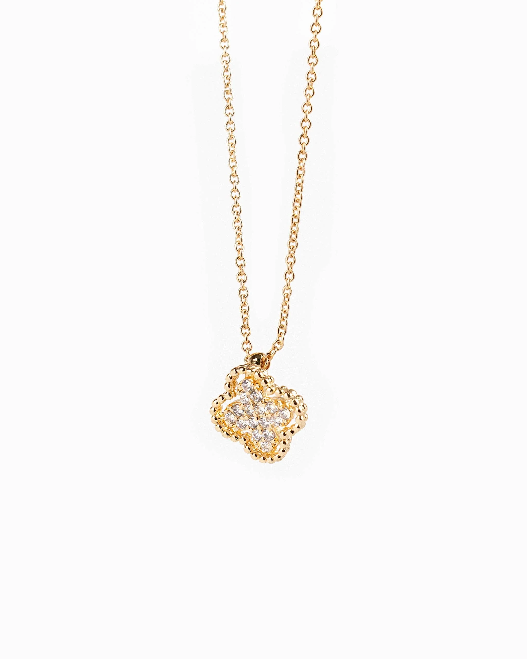 Open Frame Clover Pendant - Image 3