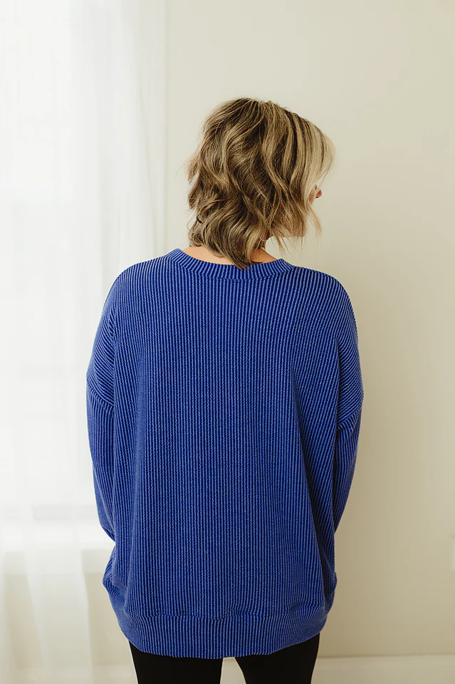 Oversized Two Tone Pullover {more colors available} - Image 17