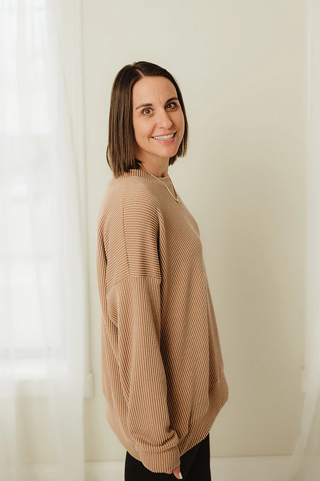 Oversized Two Tone Pullover {more colors available} - Image 38