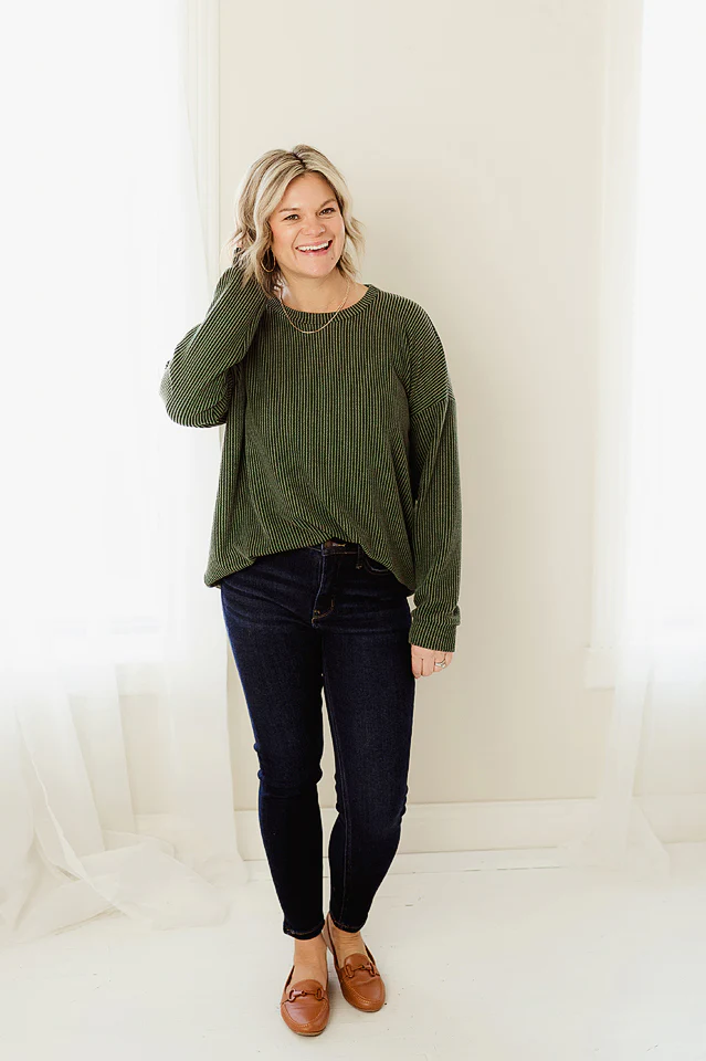 Oversized Two Tone Pullover {more colors available} - Image 41