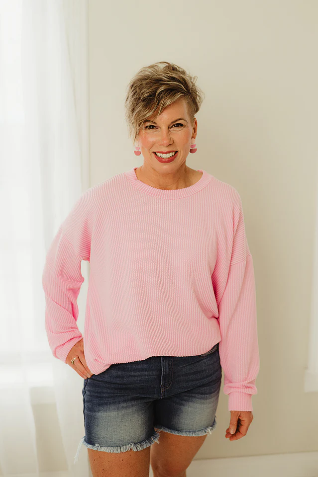 Oversized Two Tone Pullover {more colors available} - Image 50