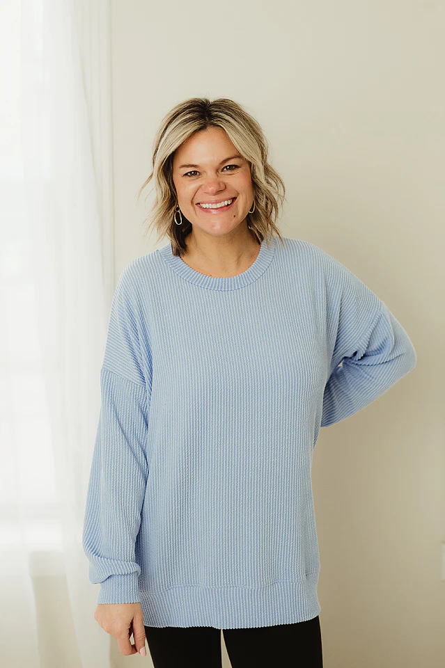Oversized Two Tone Pullover {more colors available} - Image 53