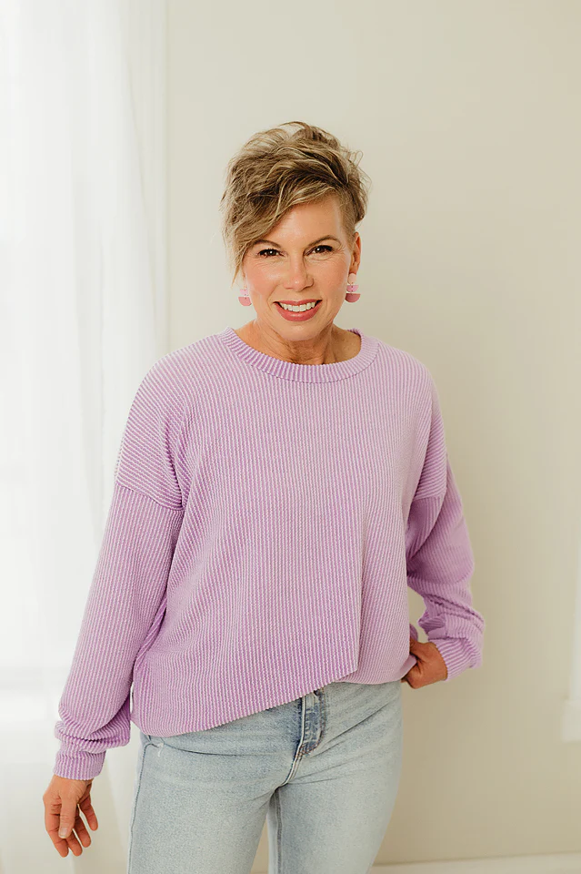 Oversized Two Tone Pullover {more colors available} - Image 57