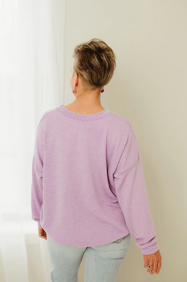 Oversized Two Tone Pullover {more colors available} - Image 59