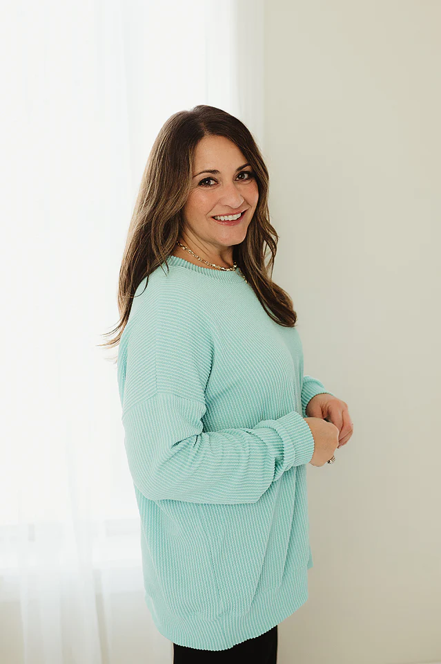 Oversized Two Tone Pullover {more colors available} - Image 69