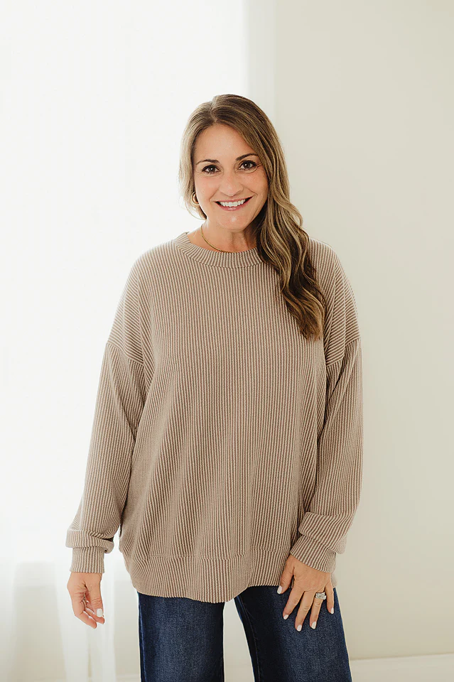 Oversized Two Tone Pullover {more colors available} - Image 89