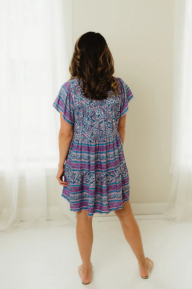 Paisley Charm Dress - Image 3