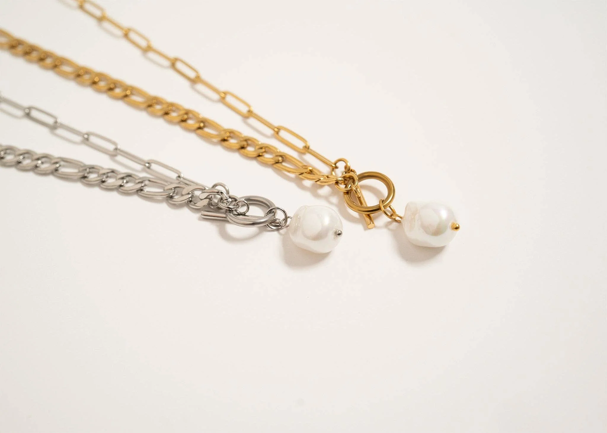 Pearl Charm Necklace - Image 3