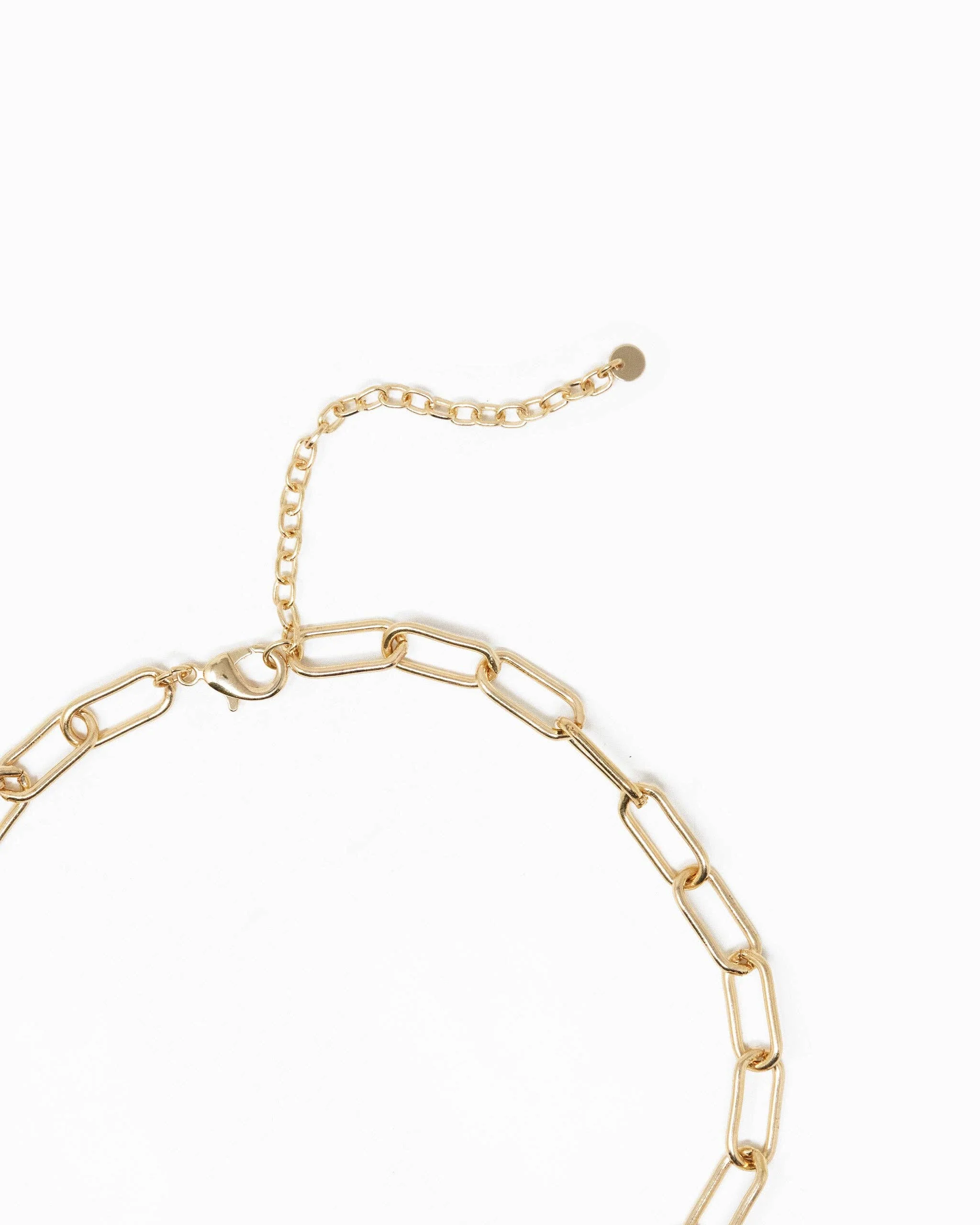 Pearl Paperclip Necklace - Image 5