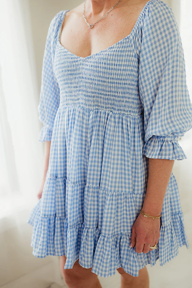Heartstring Plaid Midi - Image 5