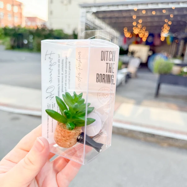 Succulent Car Vent Clip Air Freshener (Reusable) - Image 2