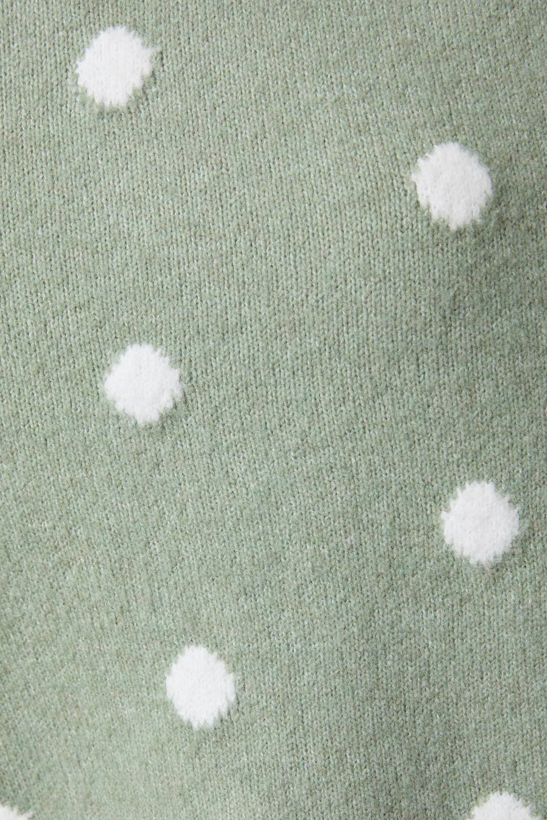Sage & White Polka Dot Cardigan - Image 8