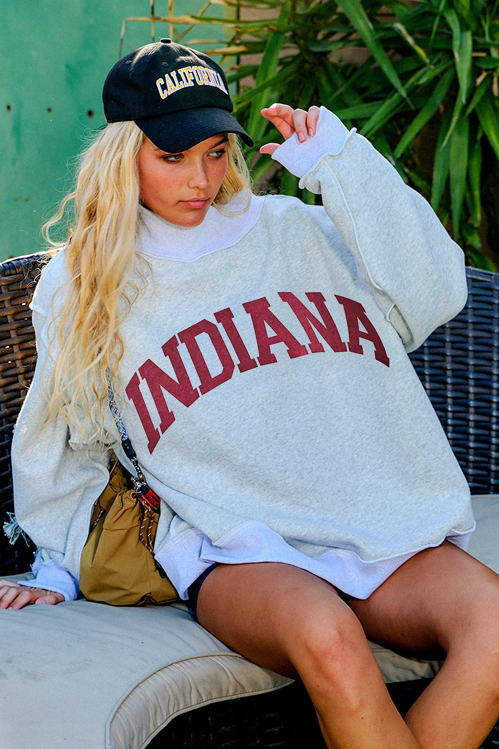 'INDIANA & IN' Reversible Mockneck - Image 2