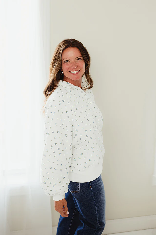 Piper Floral Sweater - Image 3