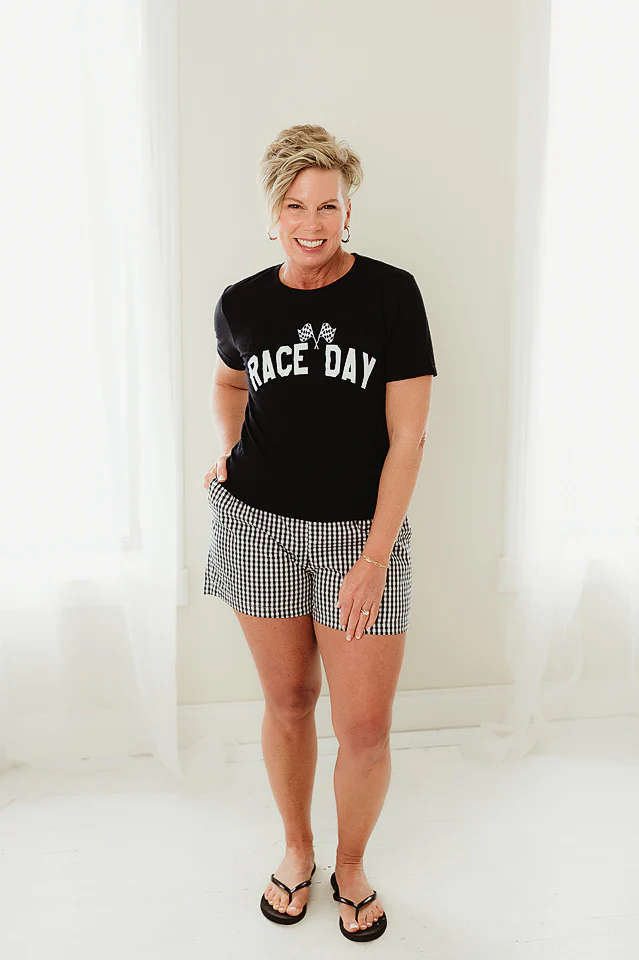 Black "RACE DAY" Tee - Image 2