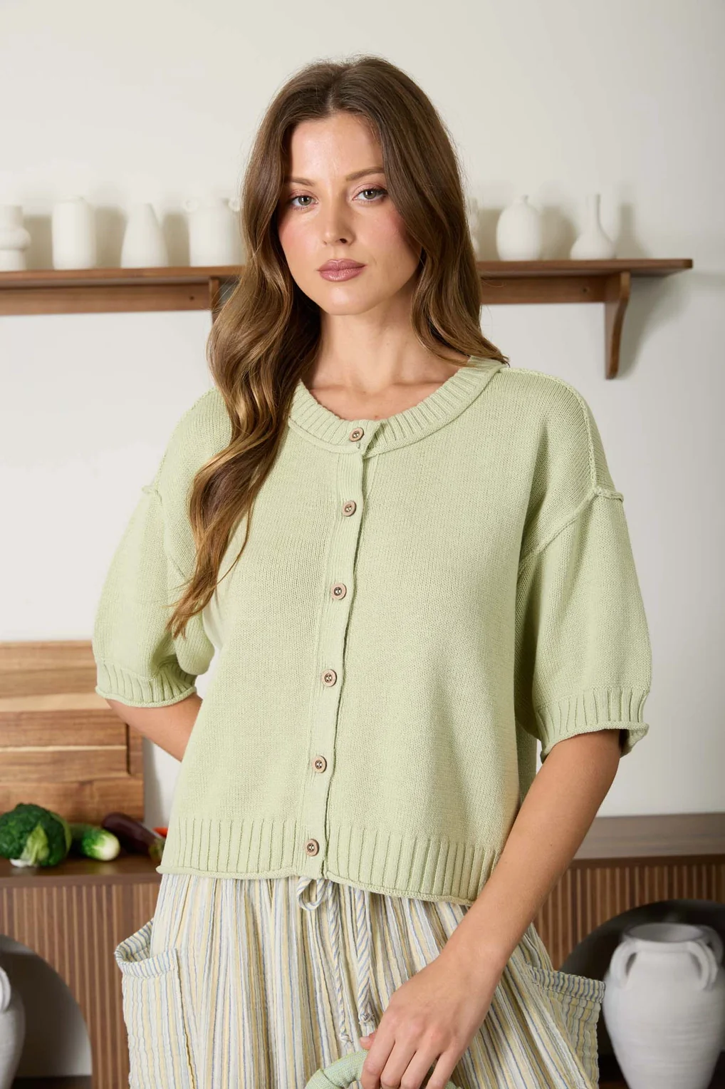 Modern Stitch Cardigan - Image 6
