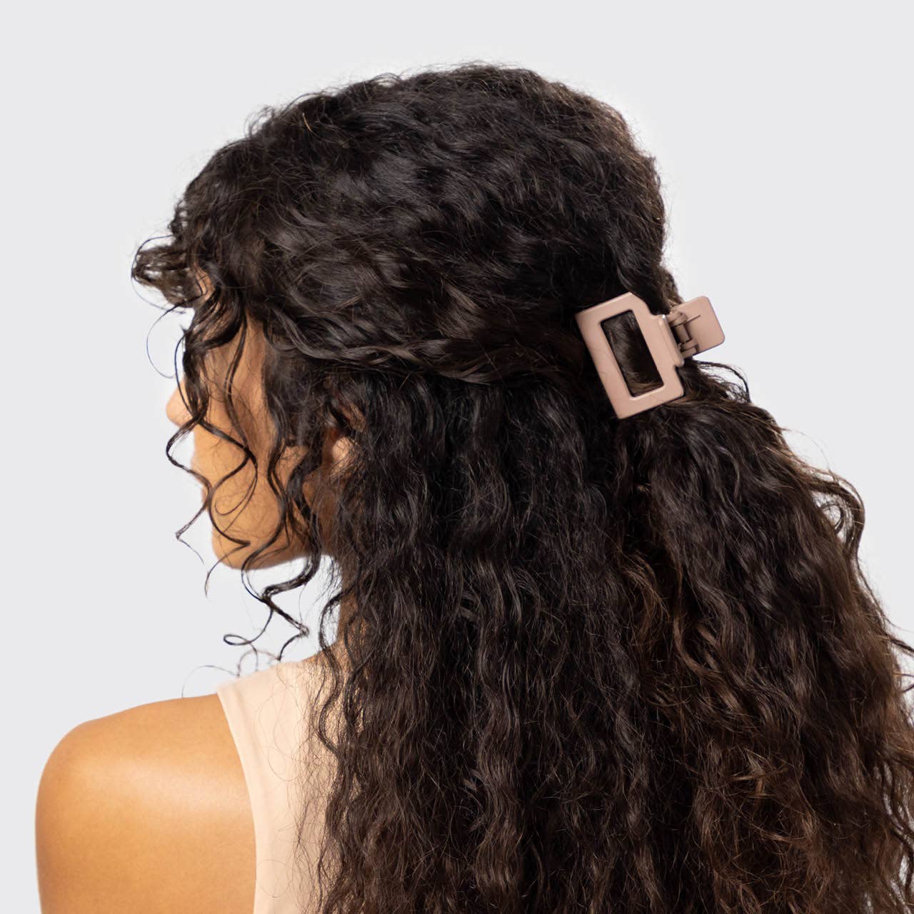 Recycled Trio Claw Clip Set - Nudes - Image 2