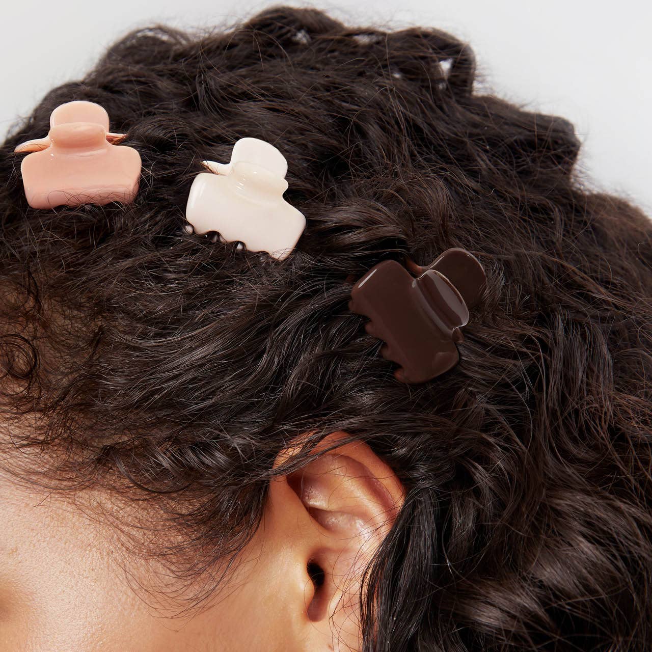 Cloud Claw Clips - Mini - 8pc - Rosewood - Image 2