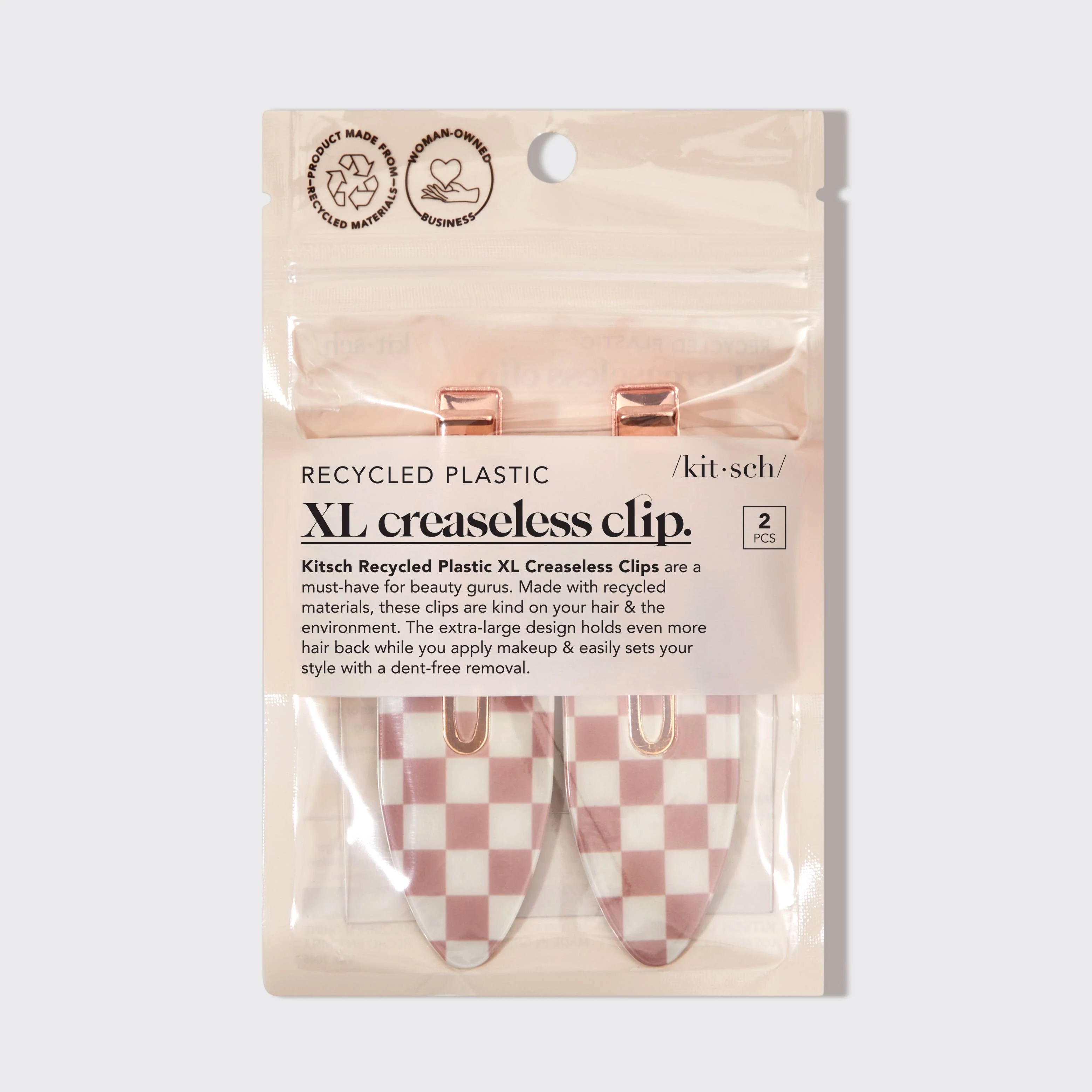 Creaseless Clips - XL - 2pc - Terracotta - Image 4