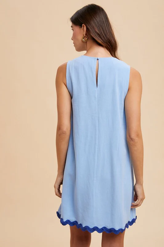 Riviera Linen Dress - Image 4