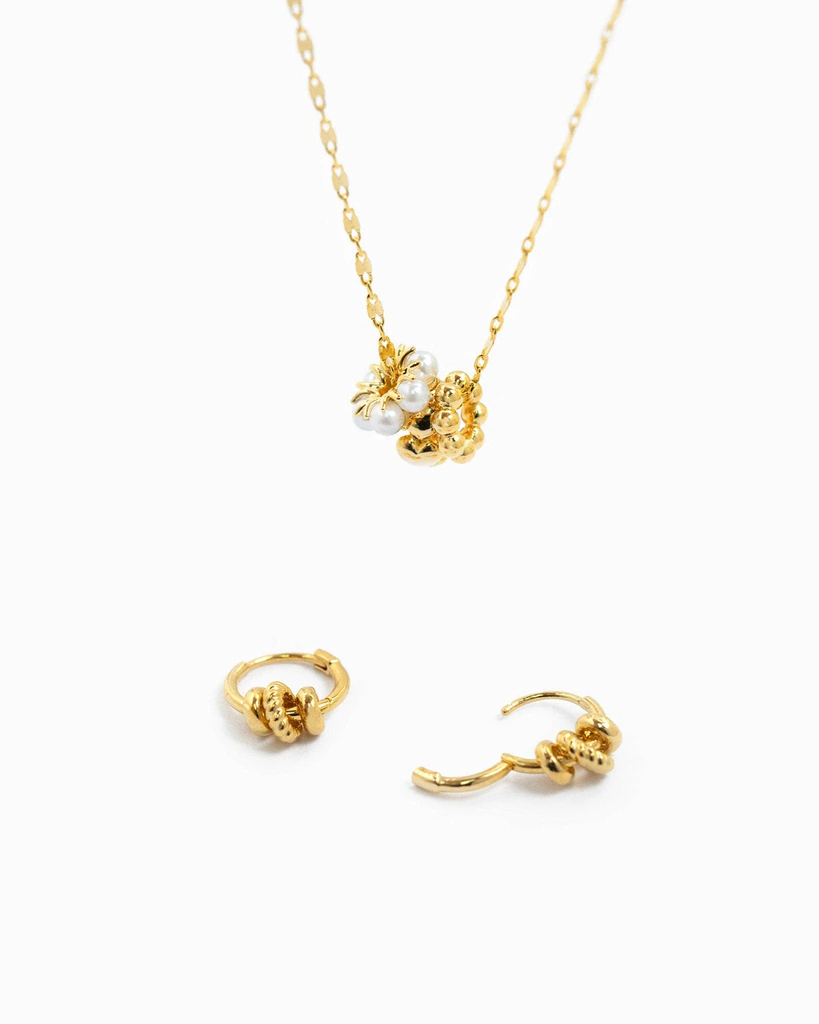 Rope Rondelle Link Hoops - Image 3