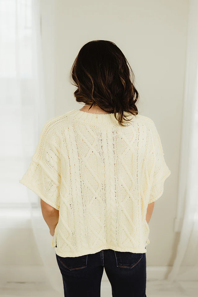 Yellow Everly Easy Fit Knit - Image 4