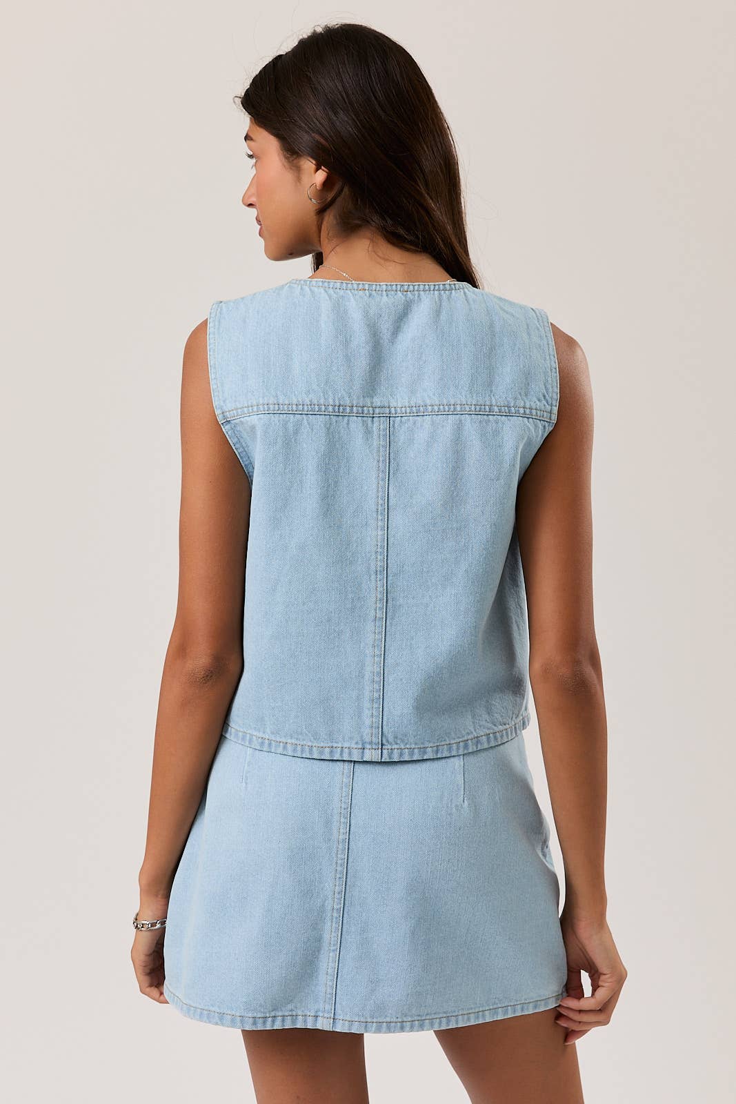Sunday Stroll Denim Tank - Image 2
