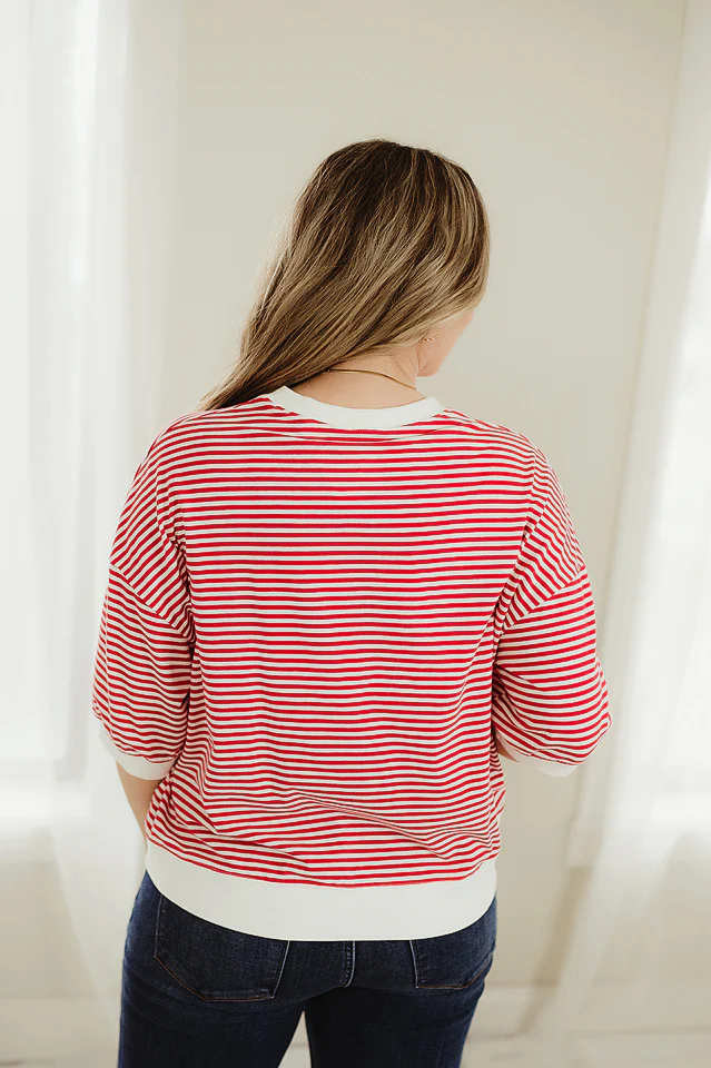 Ruby Eastside Stripe Crew - Image 3
