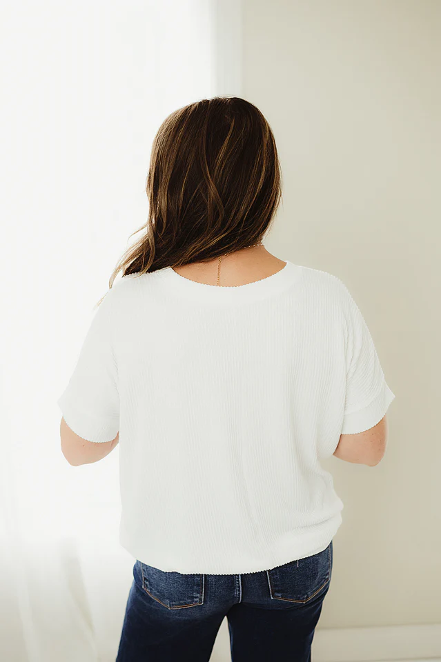 White Core Stride Top - Image 3