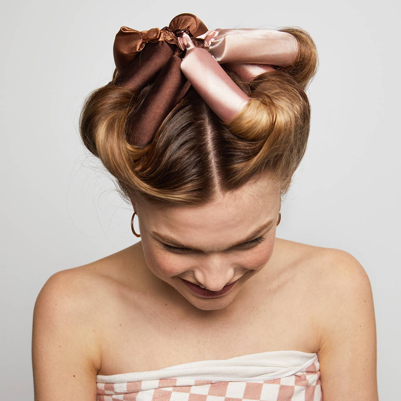 Satin Jumbo Flexi Rods - 4pc - Rosewood - Image 4