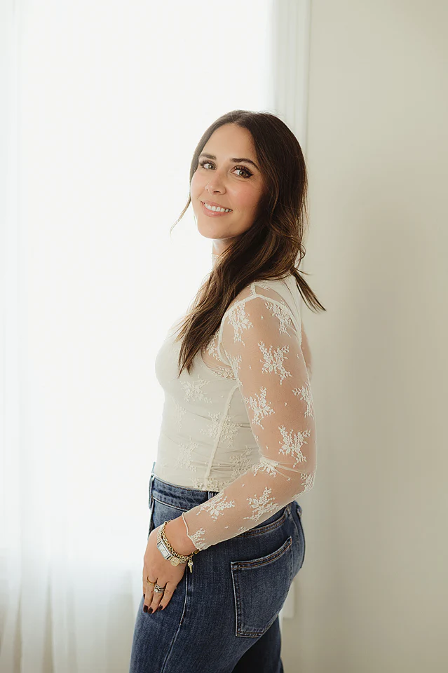 Sheer Lace Top - Image 9