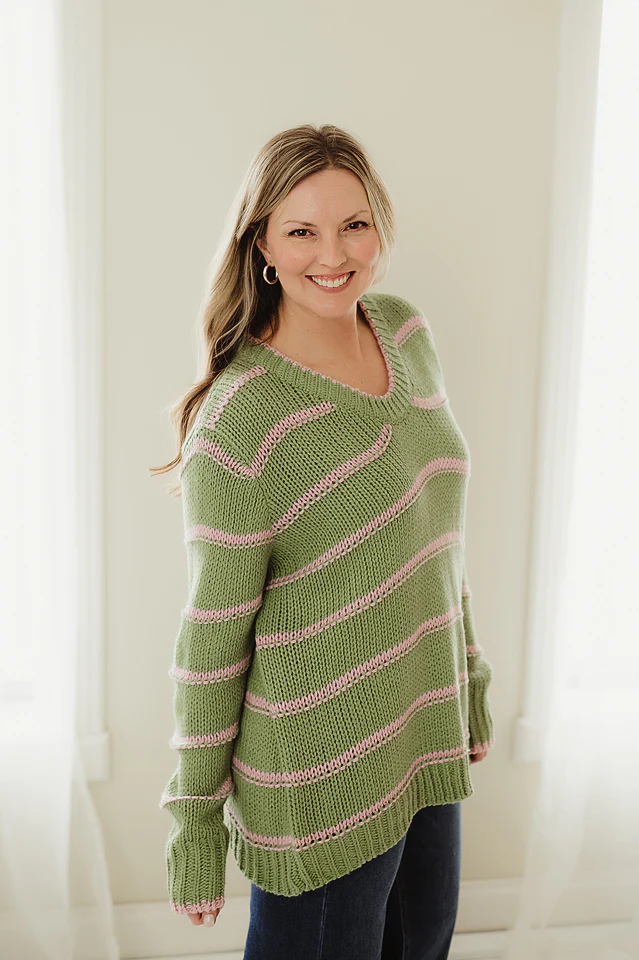Signature Stripe Sweater - Image 3