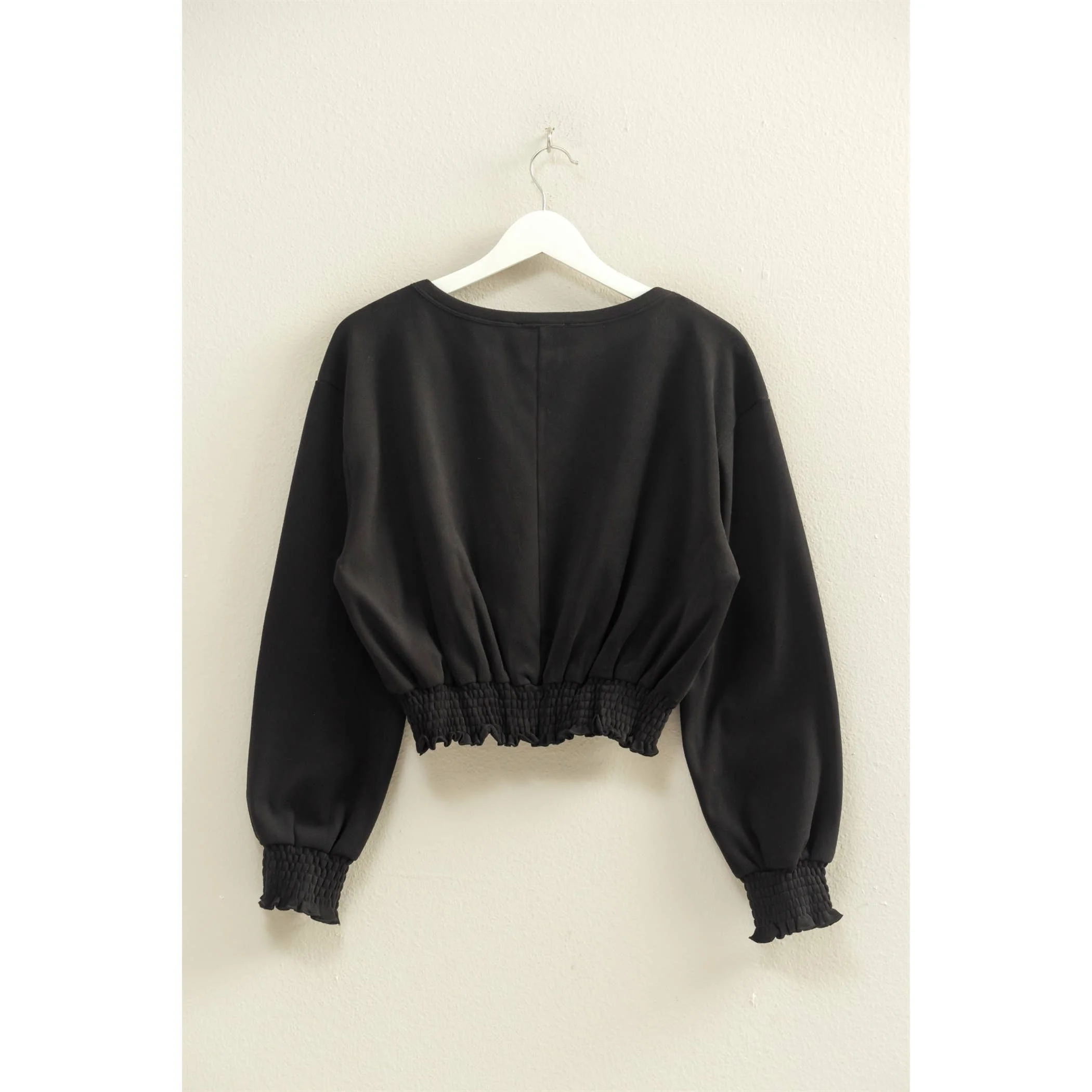 Soft Bloom Smocked Crop - Image 6