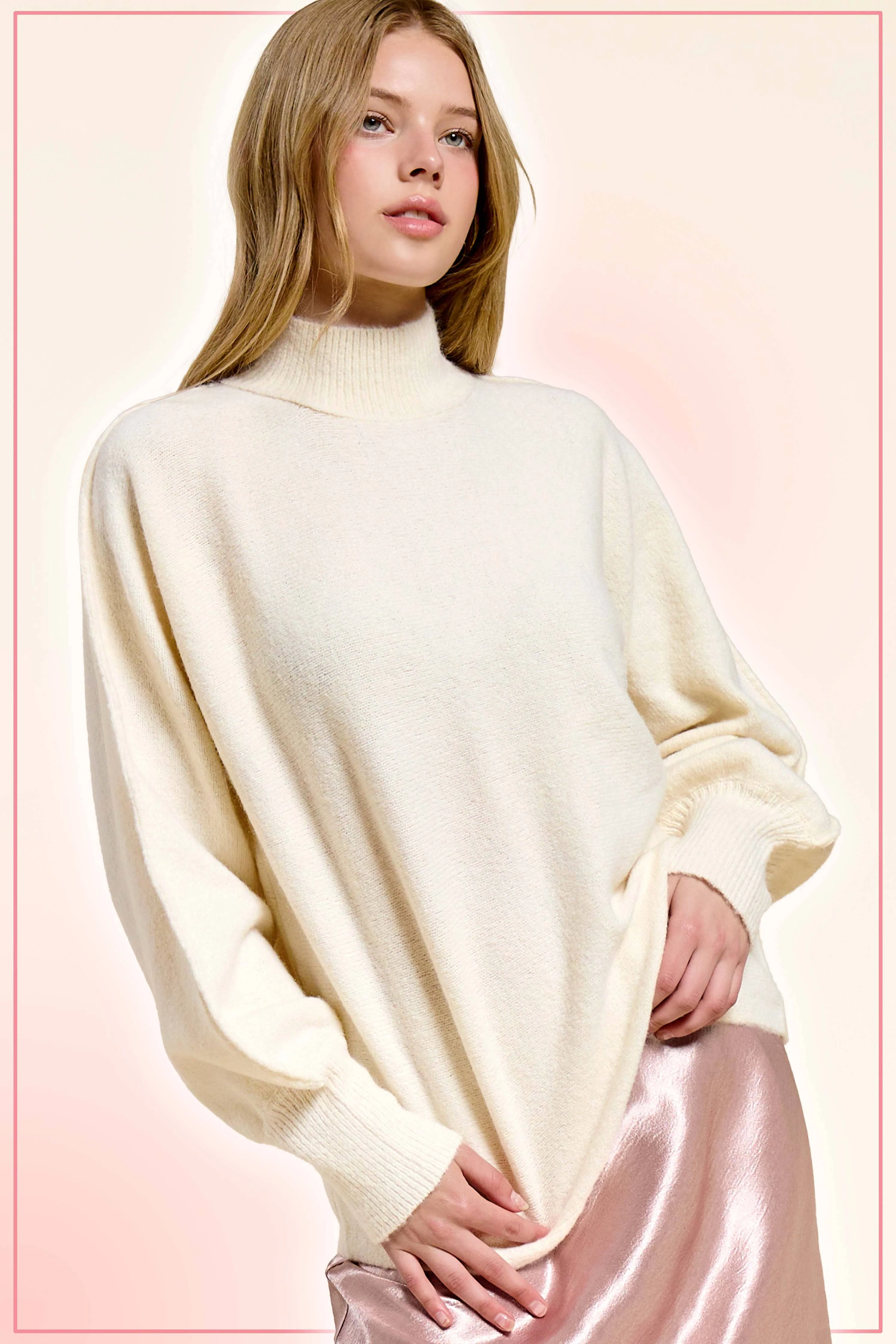 Soft Structure Mock Neck - Image 3