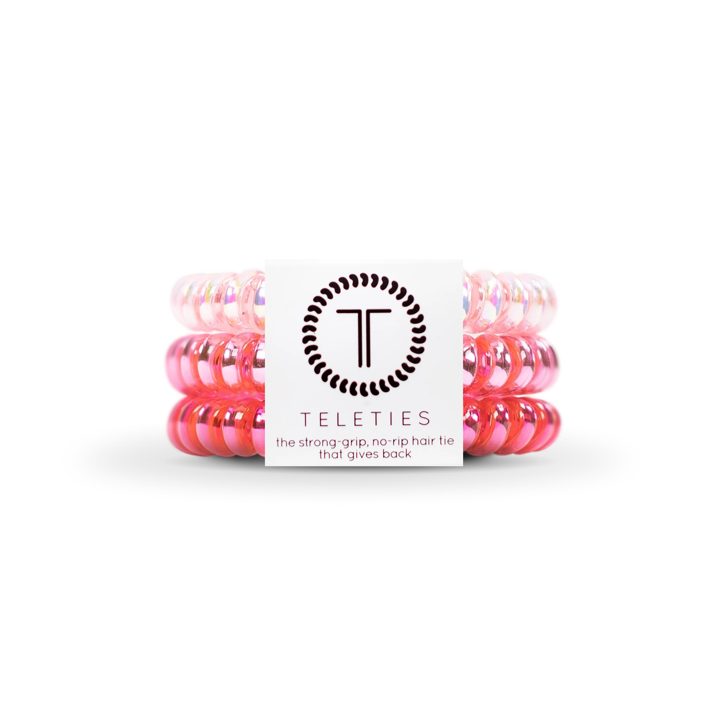 Spiral Hair Coils | Small | Think Pink