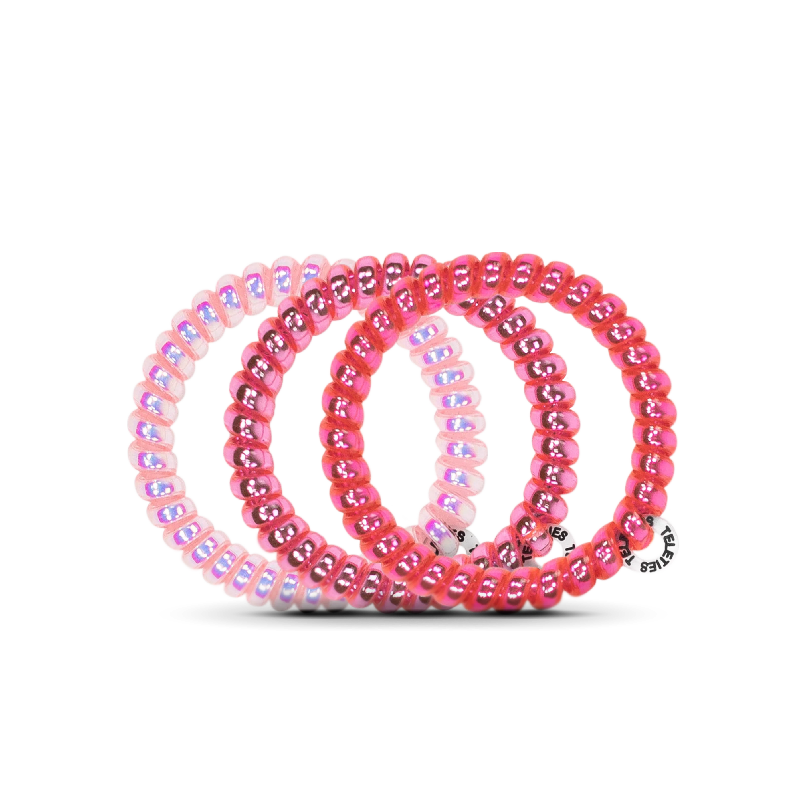 Spiral Hair Coils | Small | Think Pink - Image 2