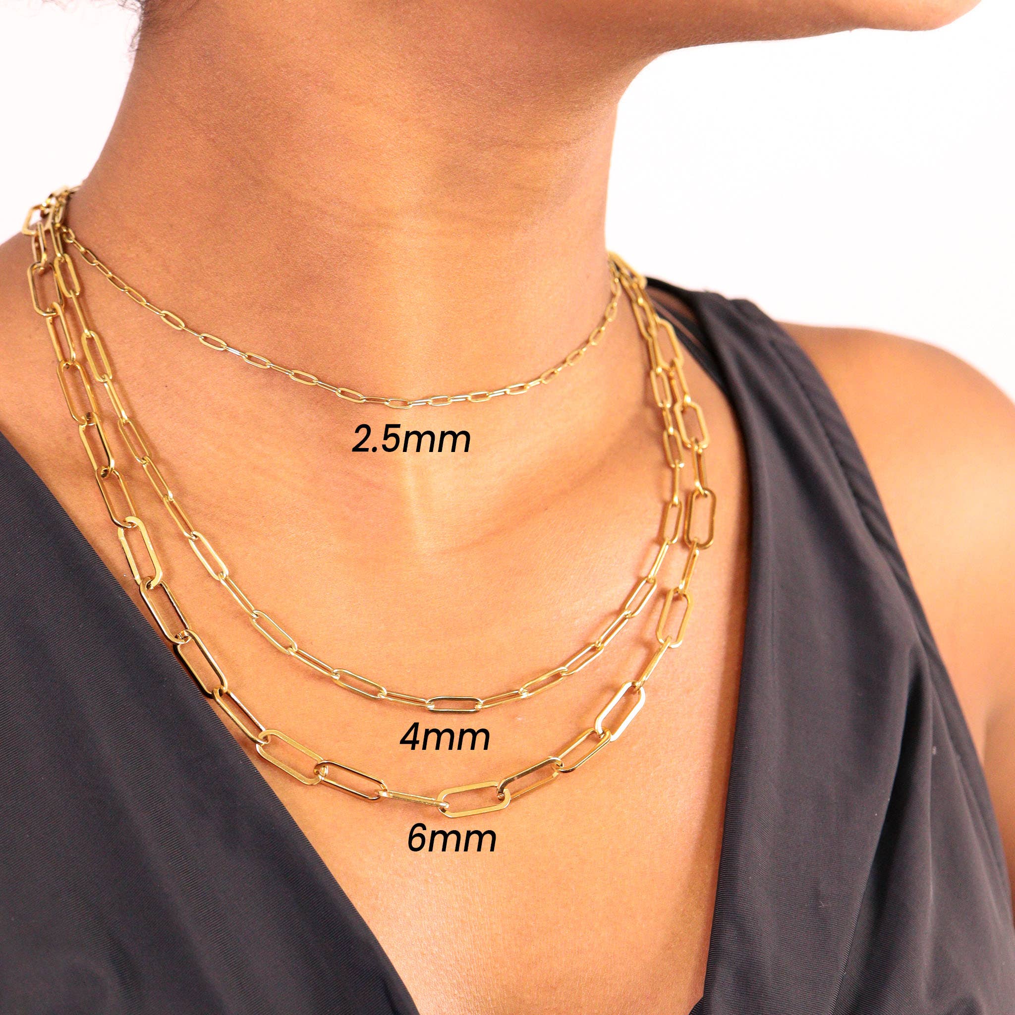 Paperclip Chain Necklace - Image 3