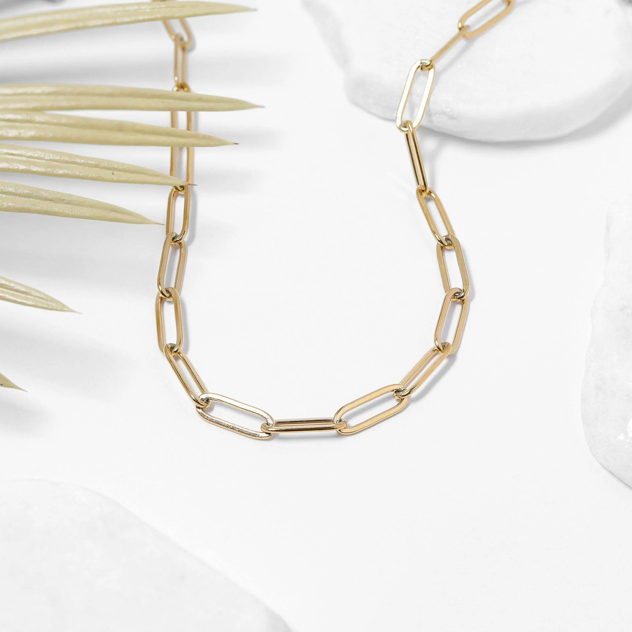 Paperclip Chain Necklace - Image 8