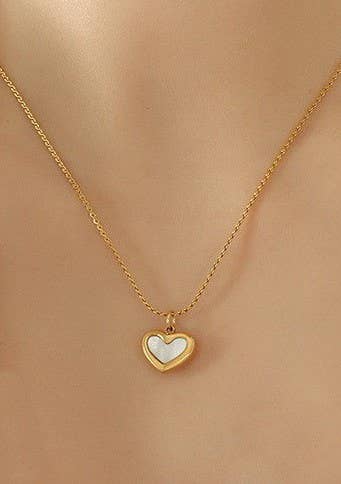 Stainless Steel Heart Necklace