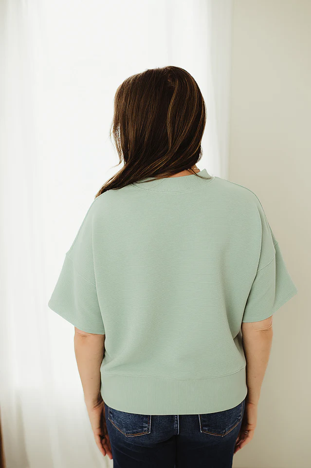 Dusty Green Streamline Comfort Top - Image 3