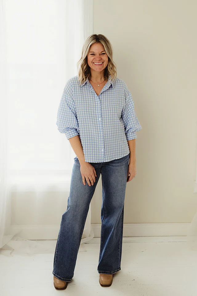 Sweet Gingham Charm {also available in blue} - Image 6