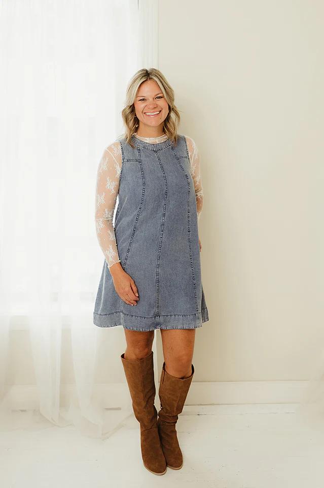 Sweetwater Denim Dress - Image 3
